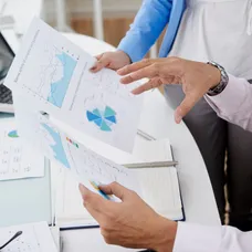 reviewing charts